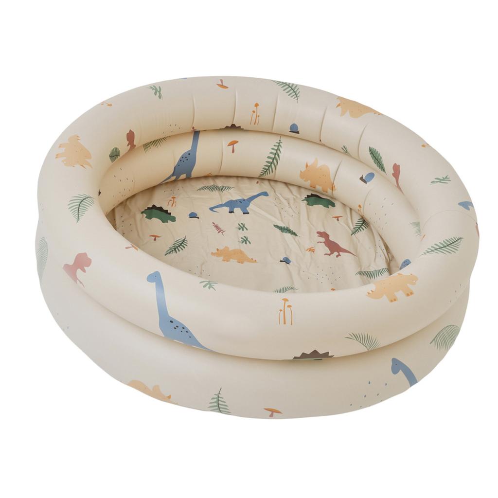 Aufblasbares Kinder-Bällebad Runde Form Multifunktionale Sicherheitsumzäunung PVC Auslaufsicherer Swimmingpool