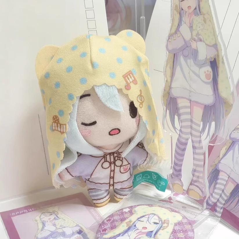 Anime Hasu No Sora Jogakuin School Idol Club Plush Toys Plushie Pendant Doll Dress Up Soft Stuffed Figures Fans Collection Gifts