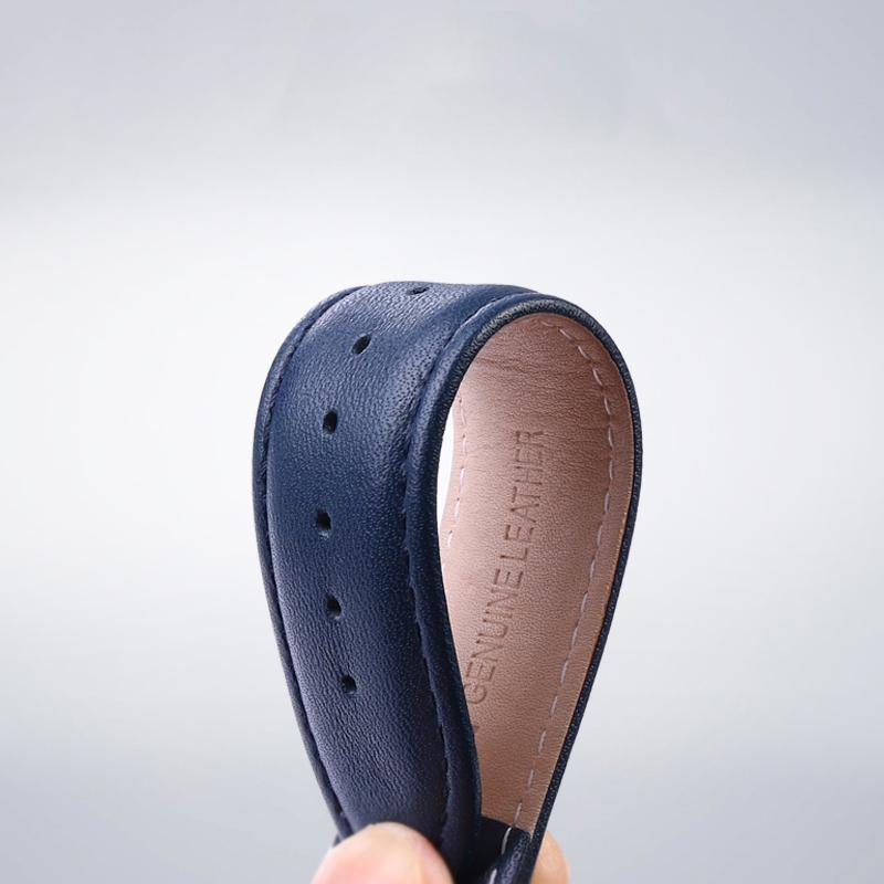 Modified Convex Cow Leather Watch Band for Casio EDIFICE Series EFS-S570YD ECB-10YD Bracelet Men's Strap Watchband 12mm 14mm