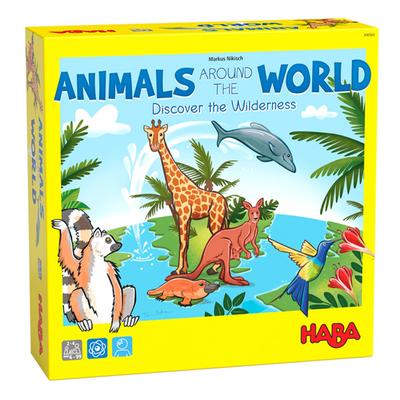Brettspiel „Tiere auf der ganzen Welt“