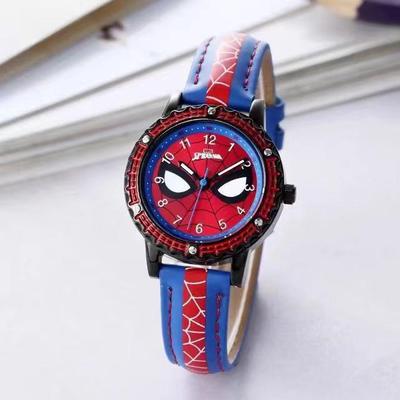 Reloj de Cuarzo de Dibujos Animados de Spider-Man para Niños Marvel - Diseño Creativo de Alta Gama para Estudiantes y Fiestas