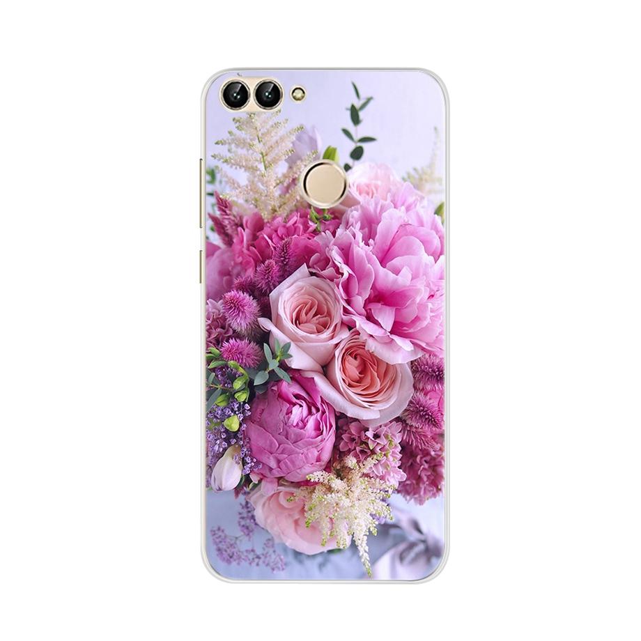 For Huawei P Smart 2018 Case TPU Soft Silicone Back Cover Phone Case For Huawei P Smart 2019 Cover Fundas FIG-LX1 PSmart Case