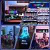 Devil's Eye LED Truck Sign RGB LED Matrix Pixel Panel DIY Car Sign Animation APP LED Display Light for Car