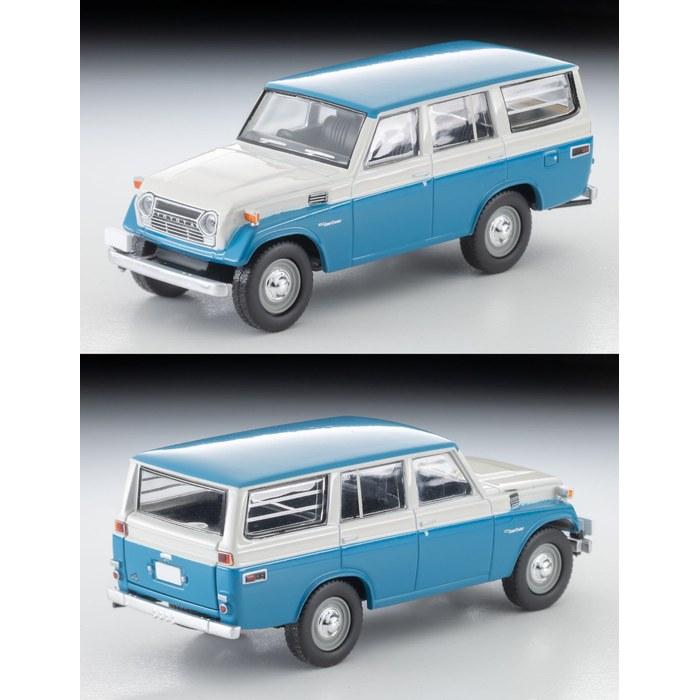 TOMYTEC Tomica Limited Vintage LV-104d Toyota Land Cruiser FJ56V White/Blue 1/64