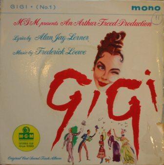 

7inch Record VARIOUS Gigi No. 1 MGMEP735 MGM Records 1960 UK Pop Used