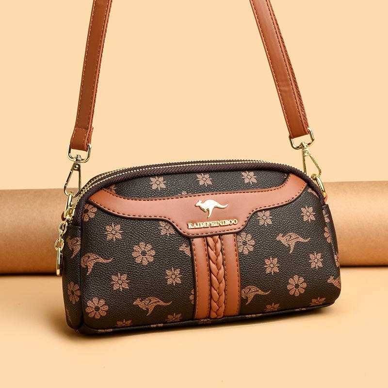 Crossbody Bag, Middle-aged Woman, Mother's Bag, Small Square Bag, Single-shoulder Bag