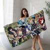 Fantasy Anime F-Fairy T-Tail Big Microfiber Beach Towels Quick Dry Towel Sand Beach Towels Pool Towel for Travel Swim Pool Yoga