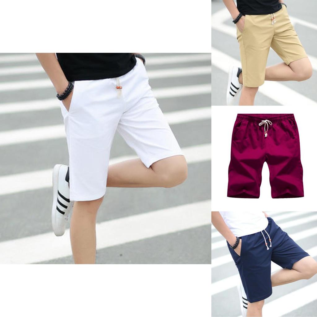 Premium Quality Men's Cargo Shorts Summer Pants Features Comfortable Pockets