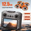S156 Brushless FPV Racing Drone with Screen: High-Definition Aerial Photography, Four-Axis Design, Optical Flow Positioning