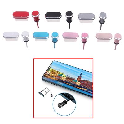 Practical Type C Mobile Phone Charging Port For Samsung Huawei 3.5Mm Headset Card Usb Dust Plug