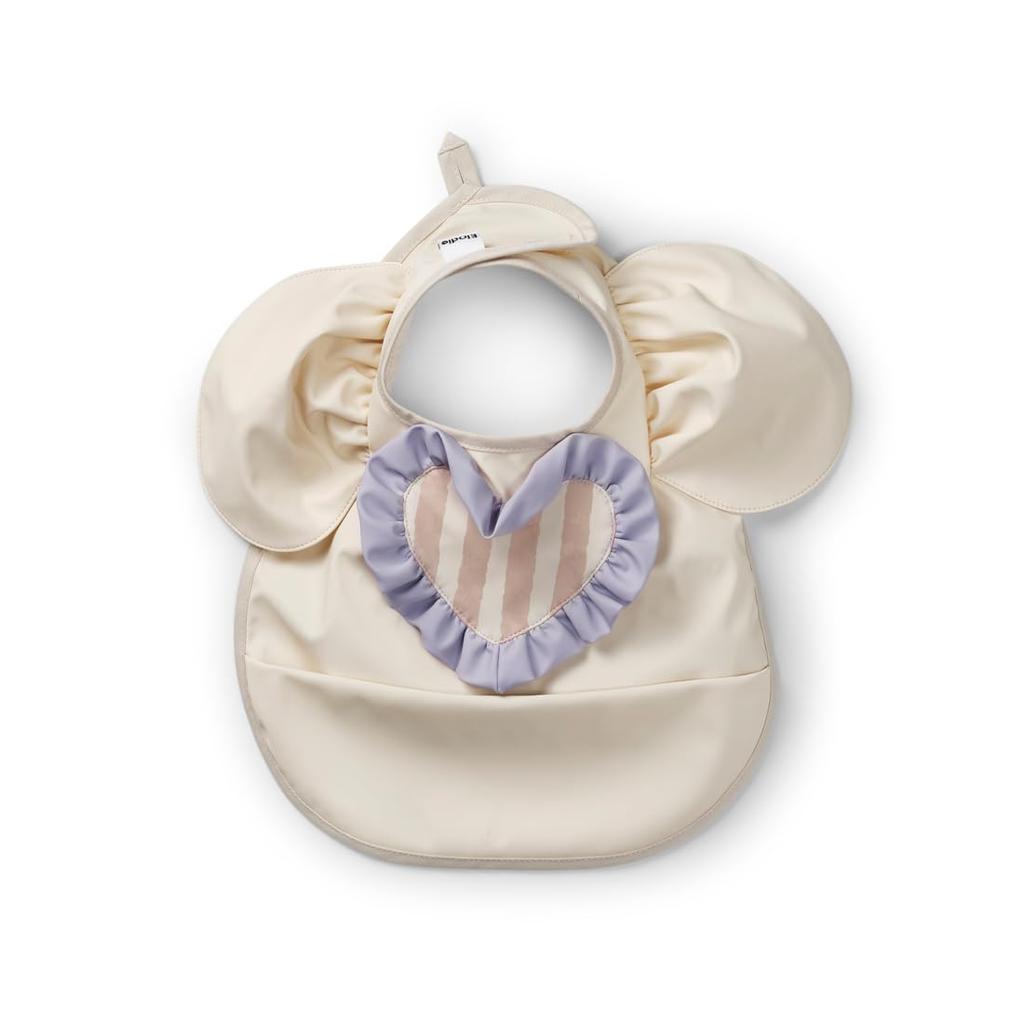 Elodie Baby Bibs Nordic Suitable for Oat White - Stylish, Waterproof, Design, Daycare,