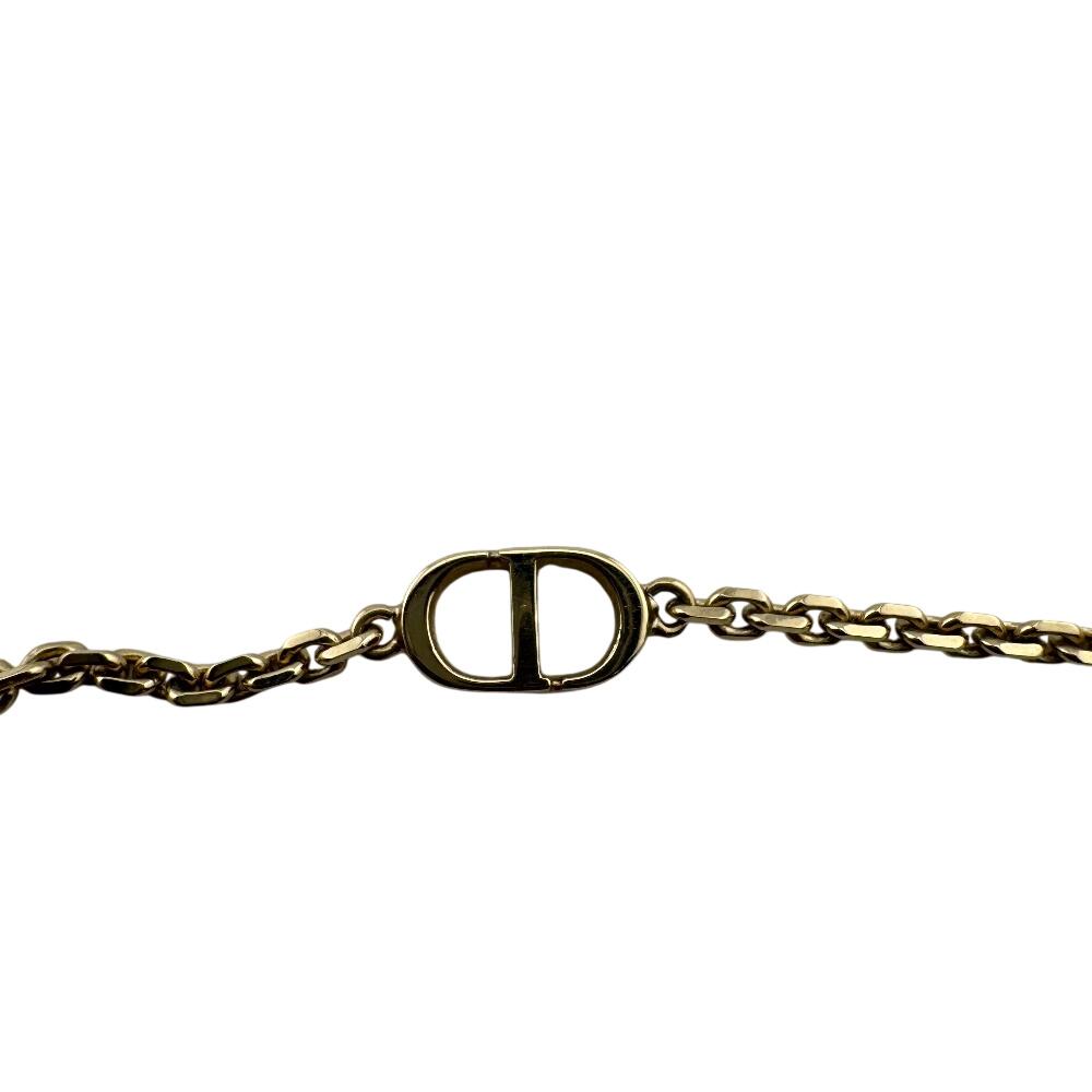 Dior Flower motif Gold Plated Dior in Bloom Necklace gold Gold Plated Used