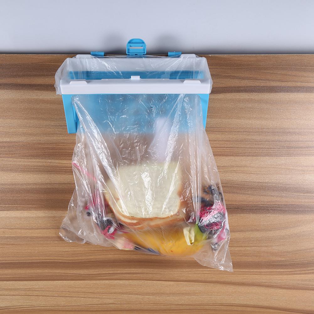 Plastic Kitchen Garbage Bag Rack Holder, Space Saving, Kitchen Trash Bag Holder, sy to Use, with PP Plastic, for Home Use