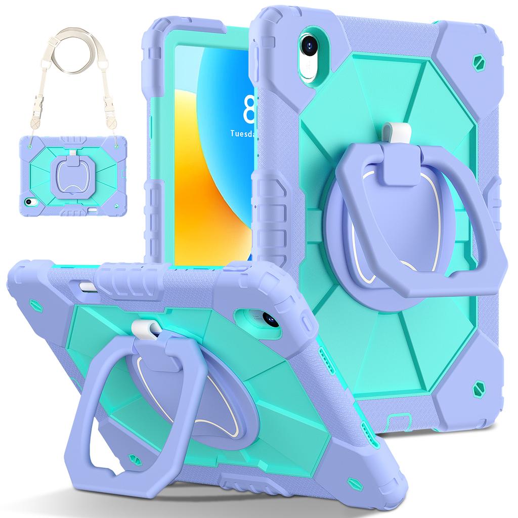 For Huawei MatePad Air 11.5 Inch (2023)/MatePad 11.5 Kickstand Case Silicone+PC Tablet Cover