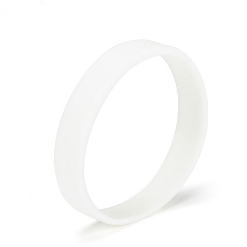 Silicone world 10pcs Silicone luminous bracelet sports bracelet wristband with adult glossy monochrome silicone bracelet