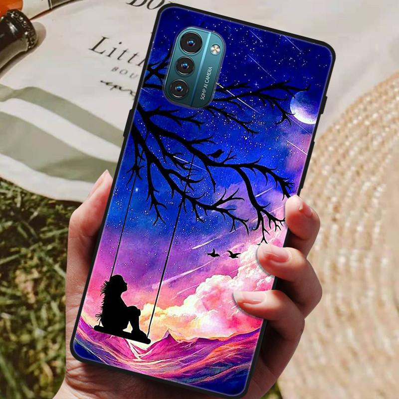 For Nokia G21 Case NokiaG11 Silicone Cover Cute Soft TPU Case For Nokia G11 G21 Bumper Phone Case NokiaG21 G 21 11 Coque