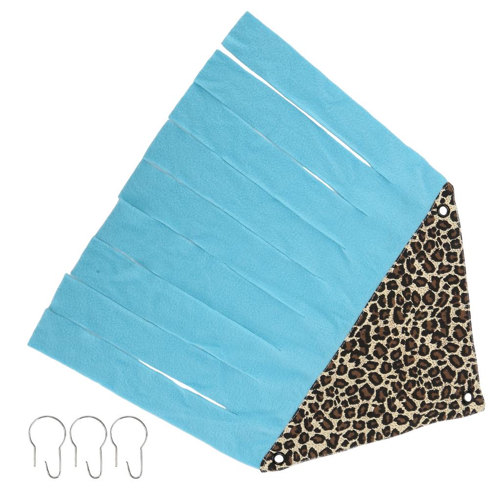 Animal Corner Hideout Canvas Flannel Corner Tent for Hamsters Ferrets Chinchillas