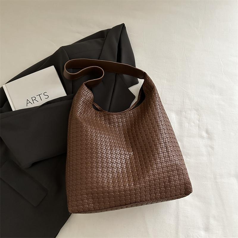 Retro Mode Tragetasche Damen Pendler Achseltasche Neuer Herbsttrend Vielseitige Schultertasche