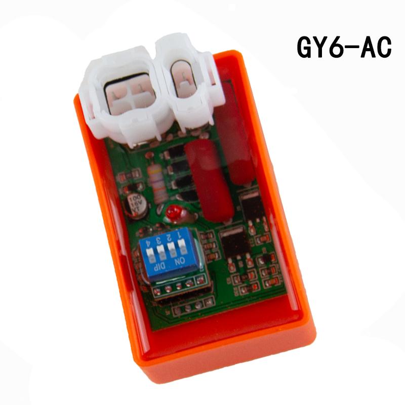 

Мотоперегони AC DC 4/5/6 PIN Блок CDI Запалювання З DIP-перемикачем Для CG125 GY6 DY 110 AKT125 RX125 FT125 FT150 4000-12000 об/хв GY6-AC