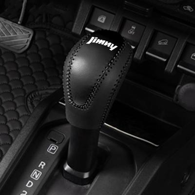 XIKER Leather Gear Shift Knob Cover for Suzuki Sierra Automatic Shift Lever and Selector Lever Head Designed for AT Protects Against Scratches and