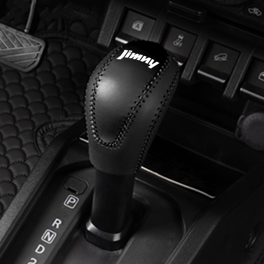 

XIKER Leather Gear Shift Knob Cover for Suzuki Sierra Automatic Shift Lever and Selector Lever Head Designed for AT Protects Against Scratches and