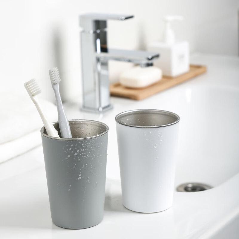 Daisy Leaf Stainless Steel Mouthwash Cup