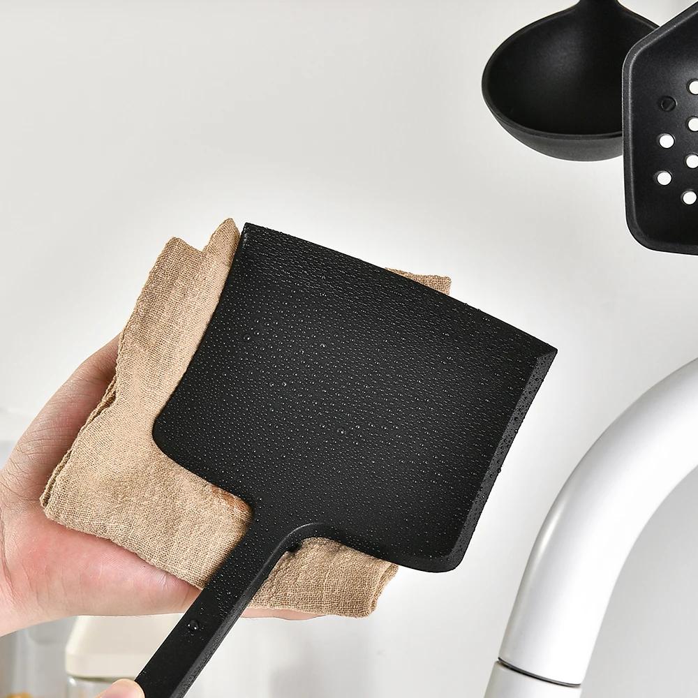 5Pcs Cooking Kitchenware Tool Silicone Cookware Set Baking Tools Tableware Silicone Shovel Spoon Food Tongs Kitchen Accessories