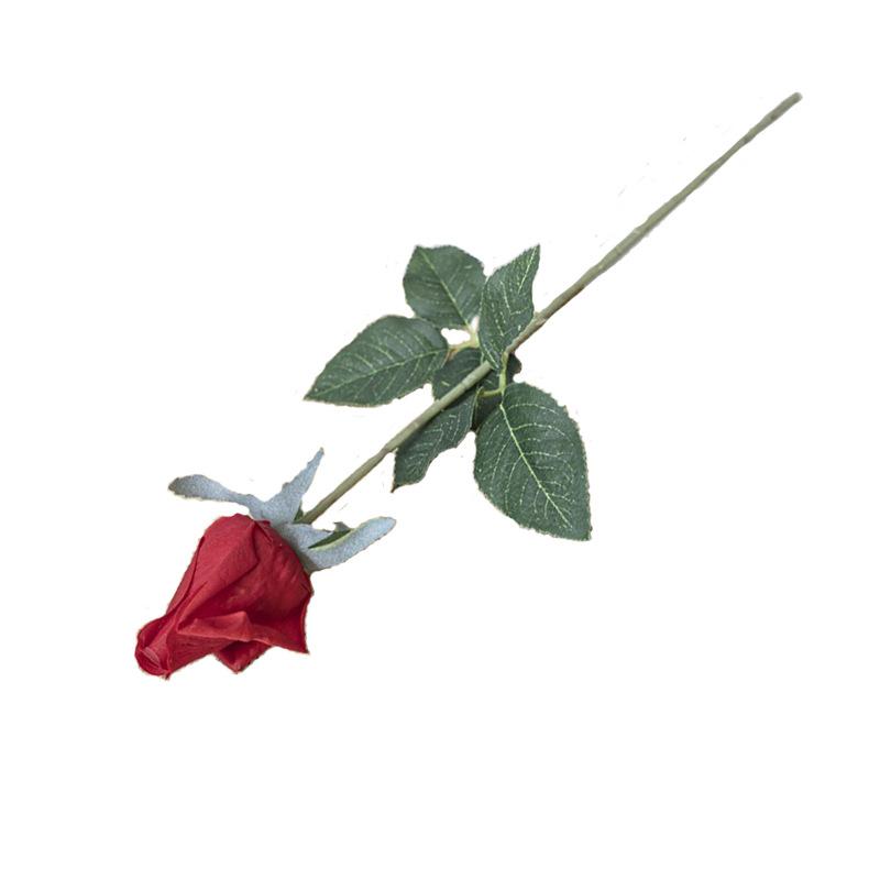 Simulation Moisturizing Rose Bud Living Room Decoration Tv Cabinet Flower Arrangement Silk Flower Fake Flower Bouquet Photography Ornament