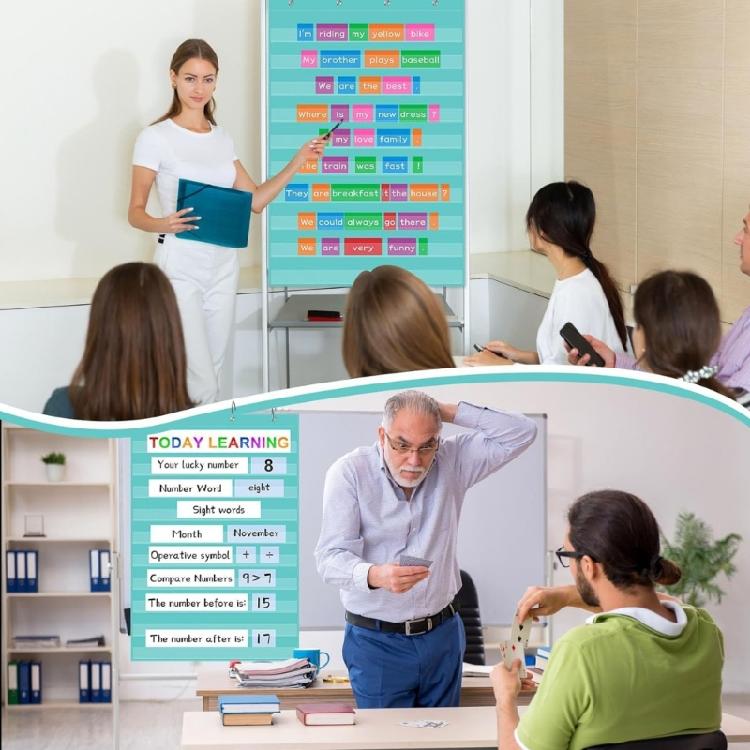 Gráficos de Bolsillo Estándar Gráficos de Bolsillo para Colgar en la Pared 10 Gráficos de Bolsillo Gráficos de Bolsillo Interactivos y Versátiles
