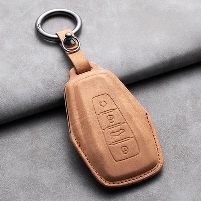 Leder Autoschlüsselhülle für Geely für Geely Coolray X6 X7 EX7 Emgrand Global Hawk GX7 Kulrey GT GC9 Atlas Boyue NL3