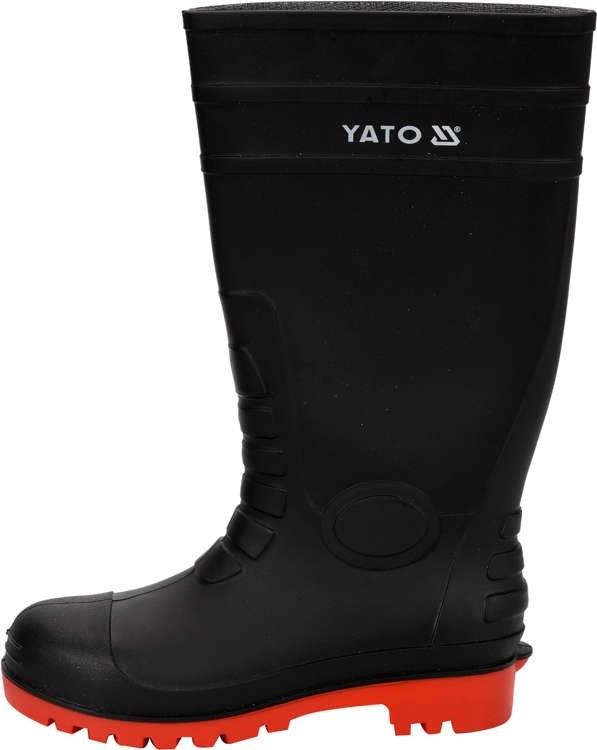Botas de borracha com biqueira de aço PORTLAND 46 YT-80888 YATO
