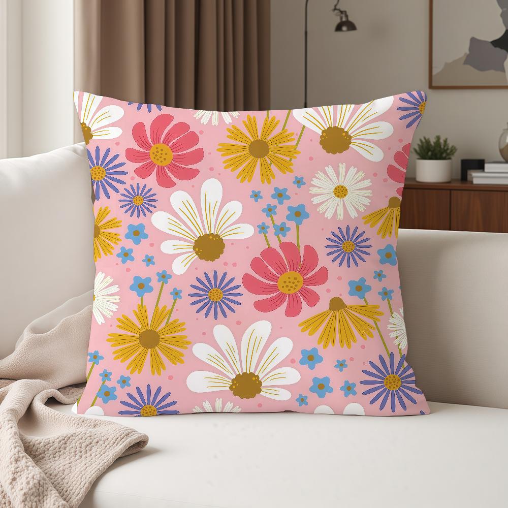 Art JJess Miller Vegetation Pillow Case Suitable For Bedrooms Living Rooms Cars Home Decoration