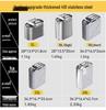 Stainless Steel Fuel Can - 304 Gasoline & Diesel, 10L/20L/30L, Thickened Portable Car Spare Tank