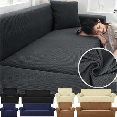 Sofa Cover Elastic For Living Room Home Jacquard Stretch Slipcovers Corner Couch Covers 1/2/3/4 Seater L Shape Free Shopping