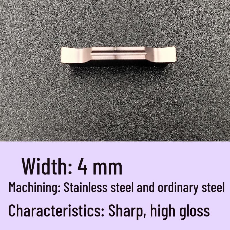 CNC Nut- und Abstechklingen: Edelstahl mggn/mgmn300/400 Einsätze