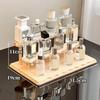 2/3/4 Layers Display Riser Stand Wooden Shelf For Perfume Organizer Perfume Display Shelf Figure Display Case Dolls Storage Rack