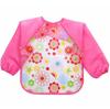 Kids Eating Breastplate Kid Baby Bavoir Clothing Waterproof EVA Full Sleeve Bibs Children Apron Long Sleeve Feeding Smock Bibs