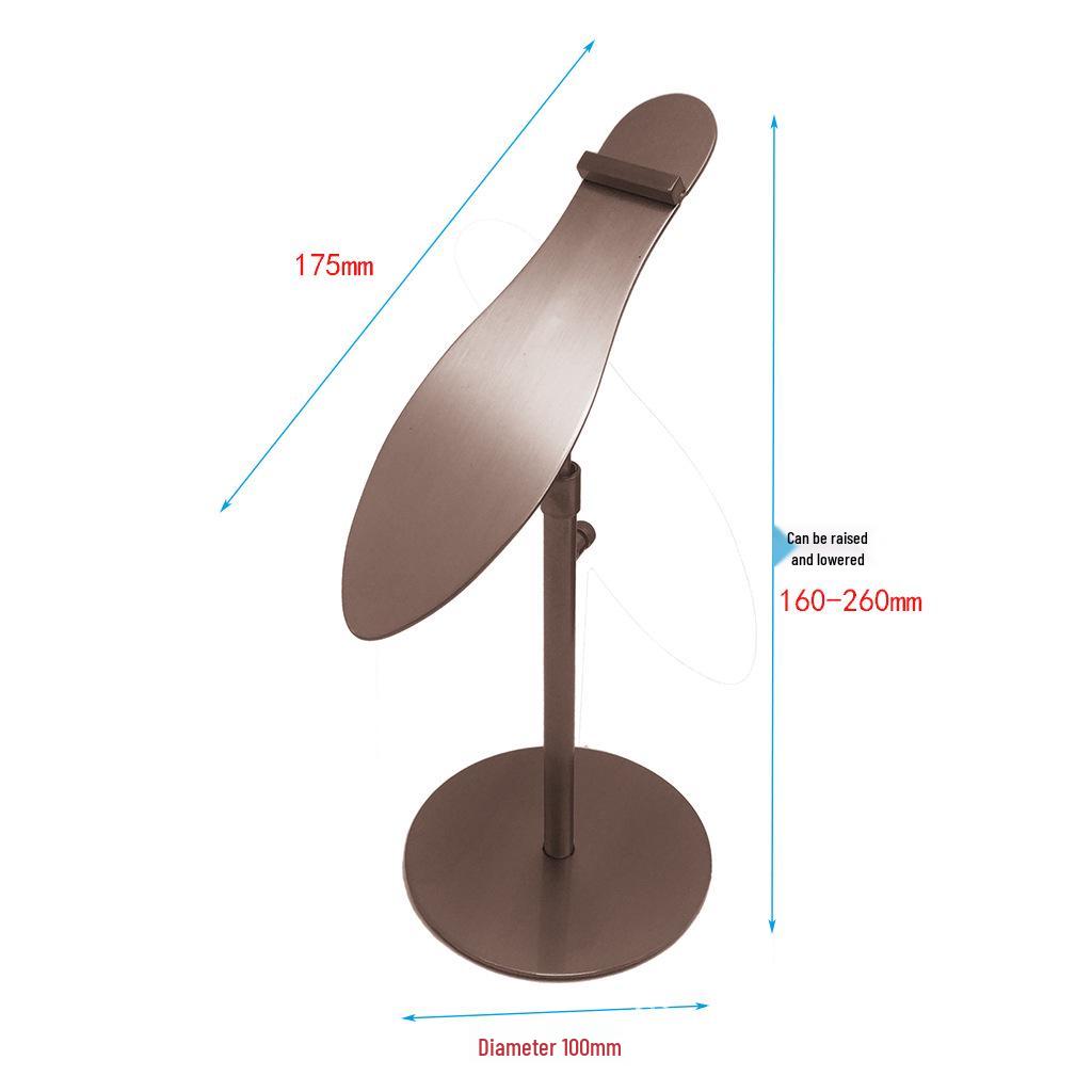 Stainless Steel Shoe Display Rack for High Heels and Shoe Support Stand
