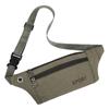 Men's Canvas Mobile Waist Bag, Outdoor Sports, Hiking and Running Bag, Men's Mobile Phone Bag, Camping Accessories, Running Waist Bag