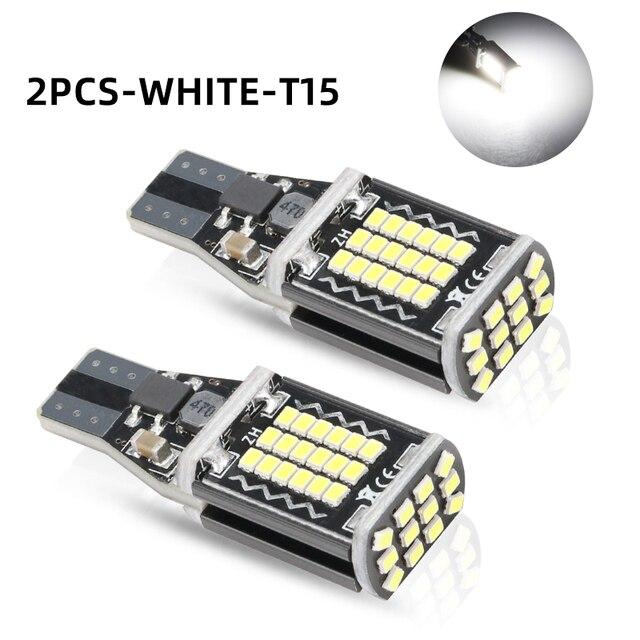 2PCS T15 W16W 921 912 T16 902 LED Bulbs High Power Super Bright Replace For Car Reversing Light White Canbus