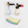 1Pc 24cm Foam Cannon Soft Straw Pipette With Stainless Steel Gravity Ball Filter Colorful Silicone Rubber