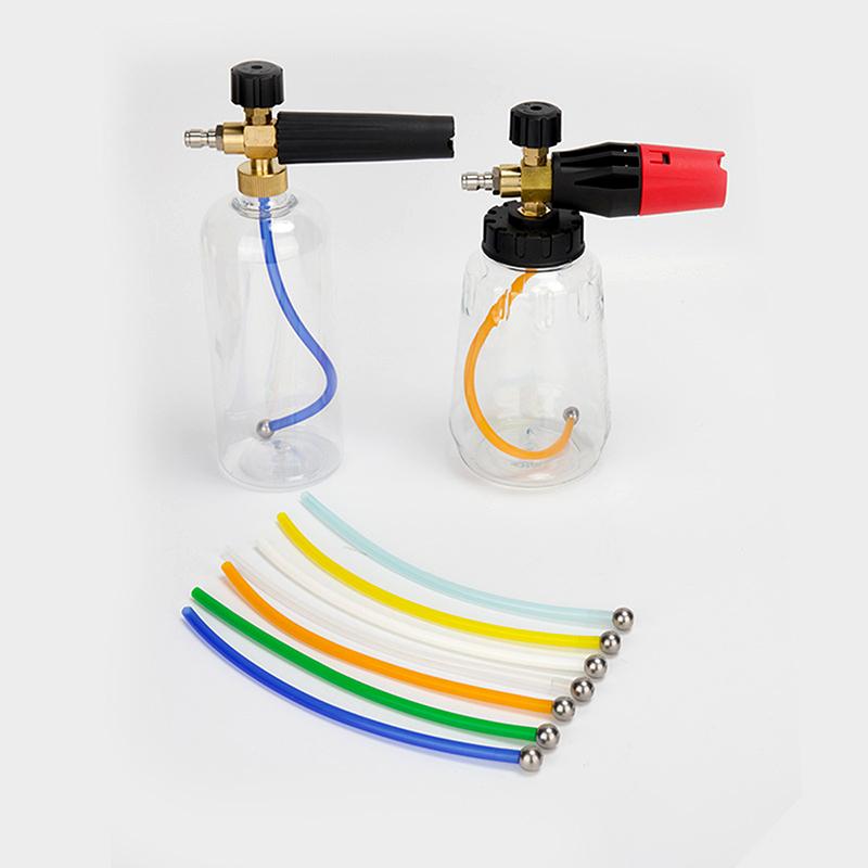 1Pc 24cm Foam Cannon Soft Straw Pipette With Stainless Steel Gravity Ball Filter Colorful Silicone Rubber