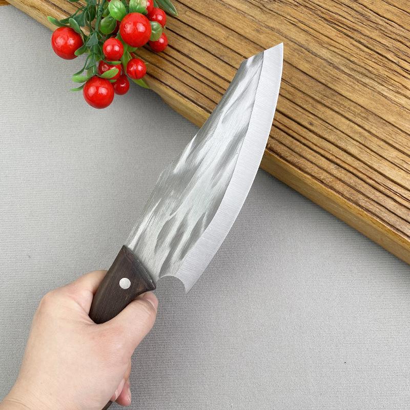 Ručně vyrobený kovaný kuchyňský nůž z nerezové oceli Nože na sochu ryb Vykosťovací nůž sekáček