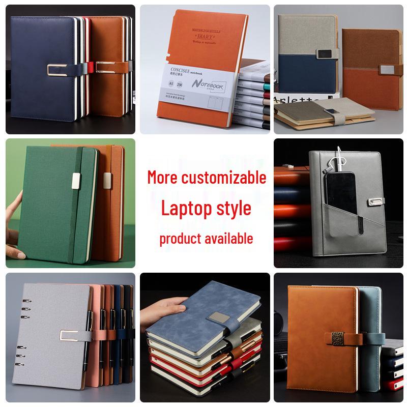 Personalisiertes Business Büro Softcover Notizbuch - A5/B5 Tagebuch Geschenk