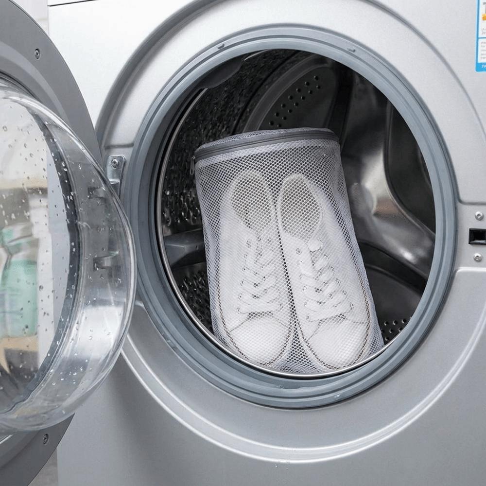 2PCS Polyester Washing Machine Shoe Bag Honeycomb Laundry Shoes Protector Socks