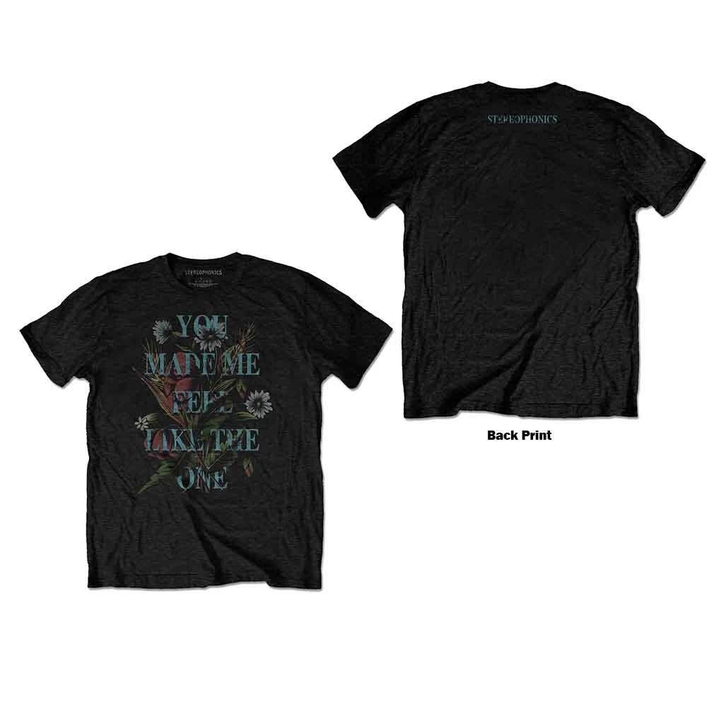 Stereophonics Make Me Feel (Black) T-Shirt (Small) M