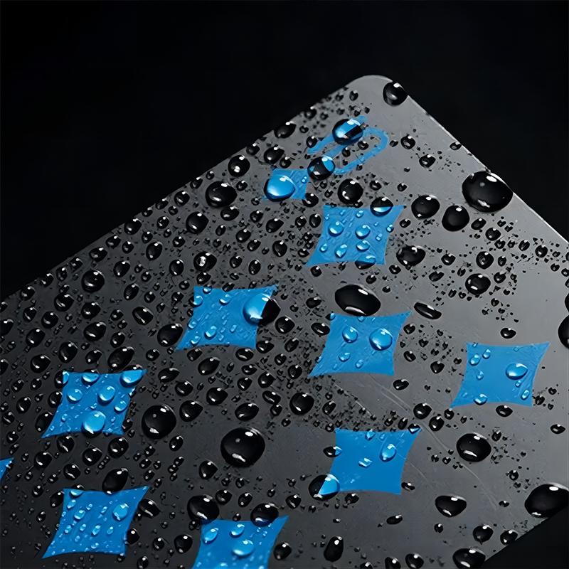 Black Gold Playing Card Poker Game Deck Blue Silver Poker Suit Plastic Magic Water Repellent Deck of Card Magic Water Gift Collection