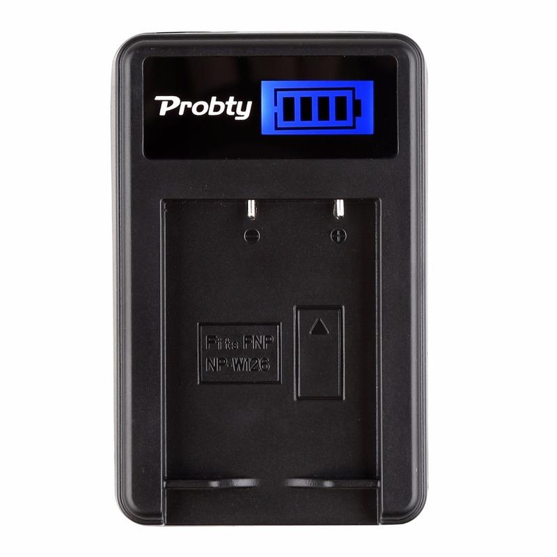 NP-W126S NP W126S NP W126 NP-W126 LCD USB Charger for Fuji FinePix HS30EXR HS33EXR HS50EXR X-A1 X-E1 X-E2 X-M1 X-Pro1 Camera