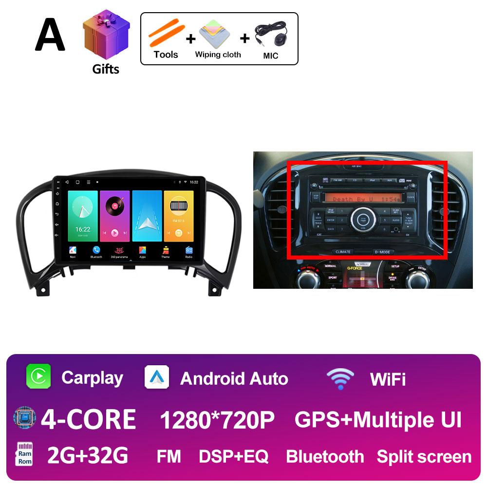 For Nissan Juke YF15 2010 2011 2012 2013 2014 Car Radio Multimedia Video Player Cooling Fan DSP Stereo GPS Navigation Autoradio