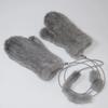 New Knitted Natural Mink Fur Gloves Women Winter Warm Good Elastic Mink Fur Mittens Russian Female Genuine Fur Glove